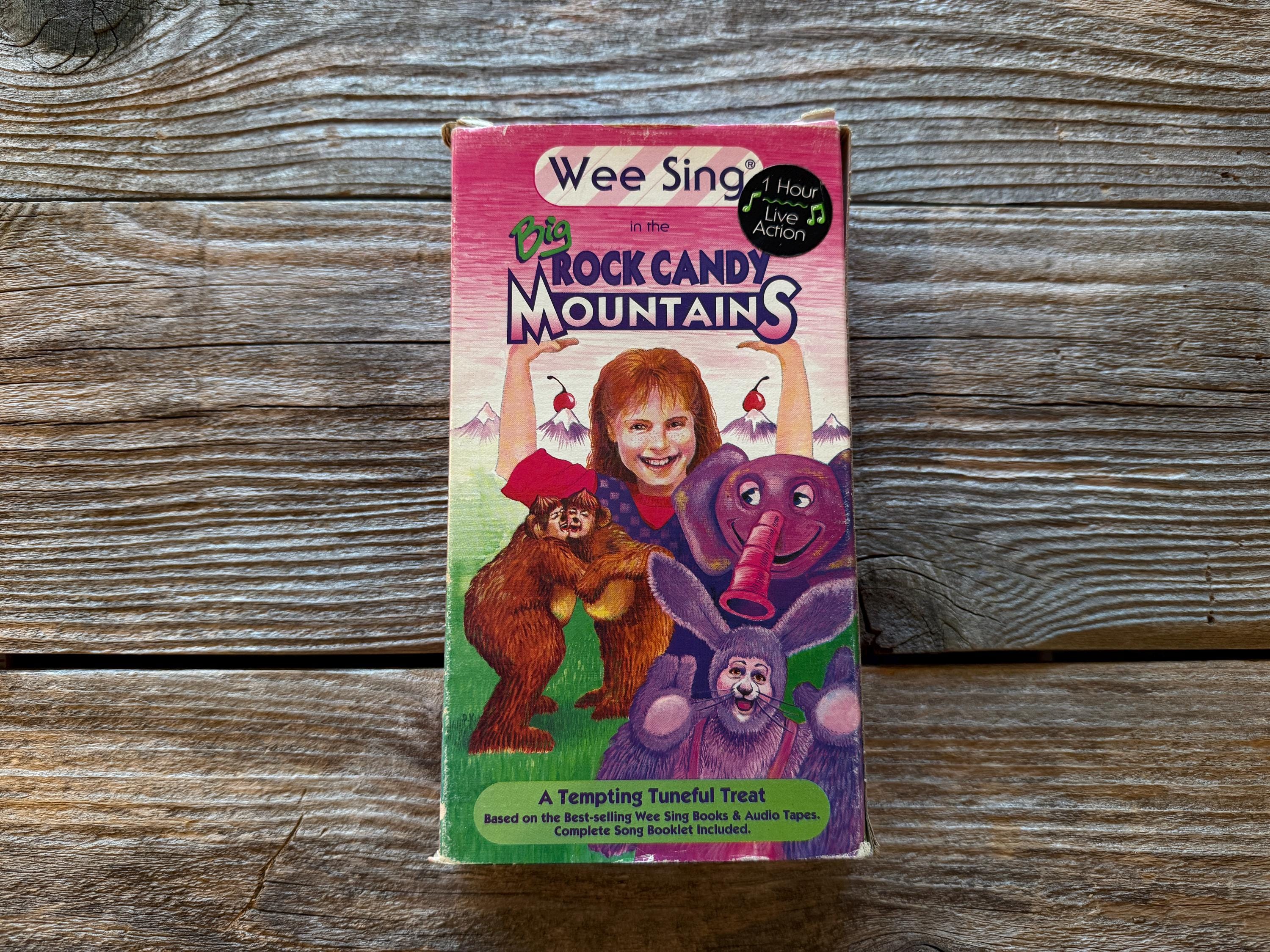Wee Sing VHS // Big Rock Candy Mountains // 1991 - Etsy