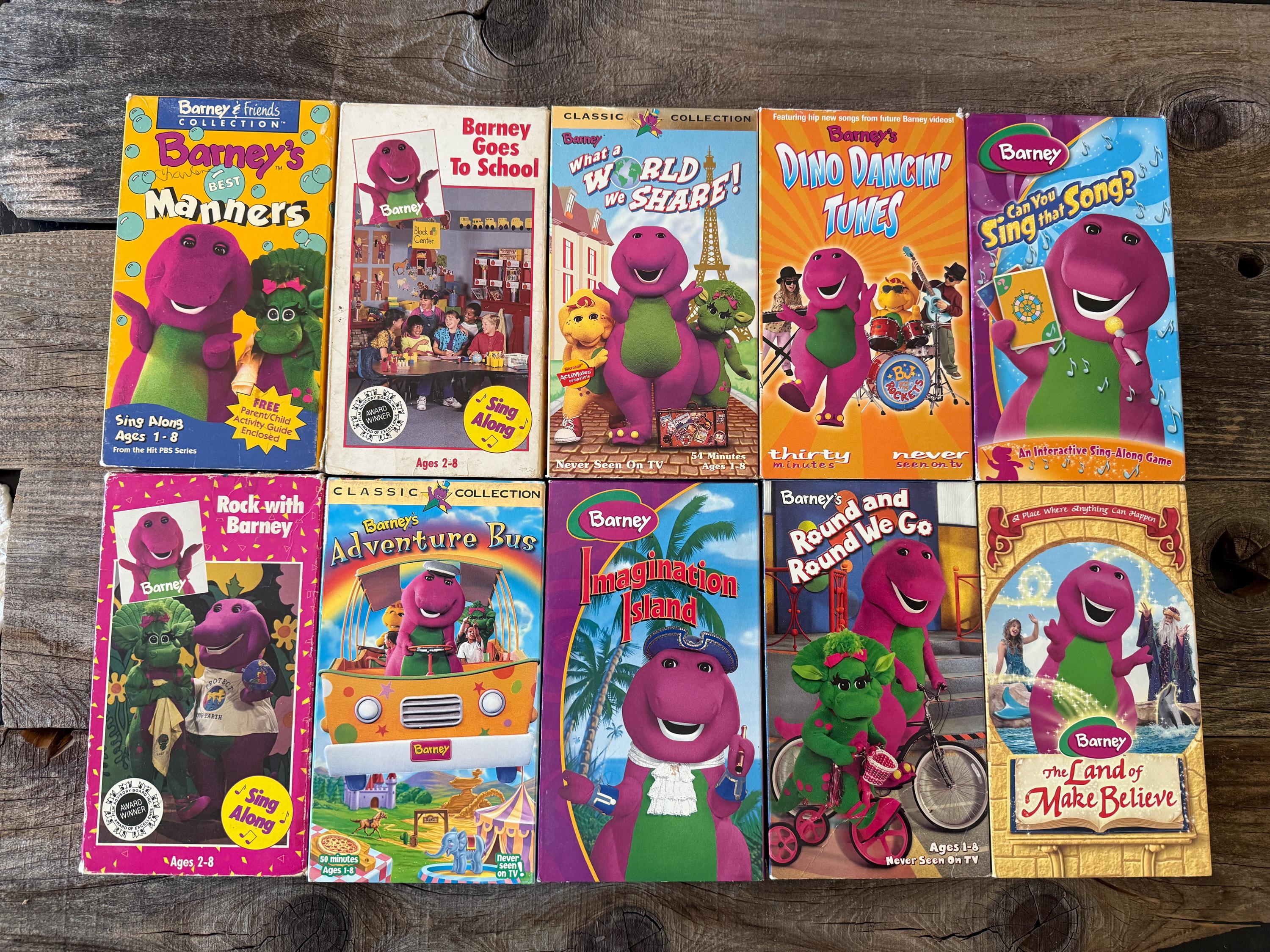 Barney's School - Etsy