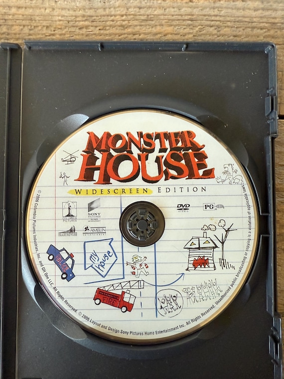 Monster House DVD // Widescreen Edition // Robert Zemeckis