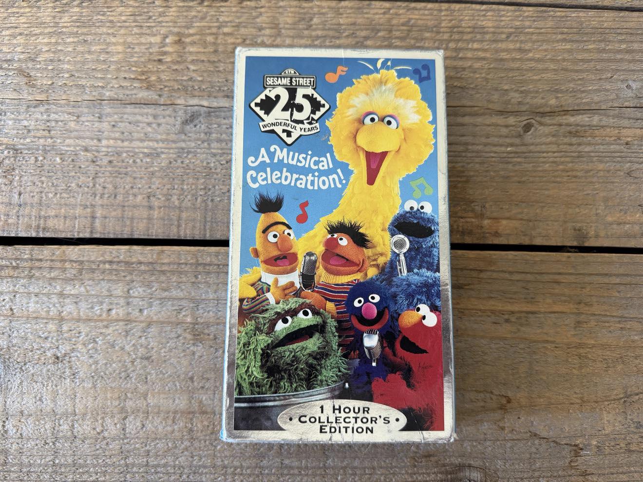 Vintage Sesame Street VHS Tapes: Sold Individually - Etsy Israel, image size:1320x990
