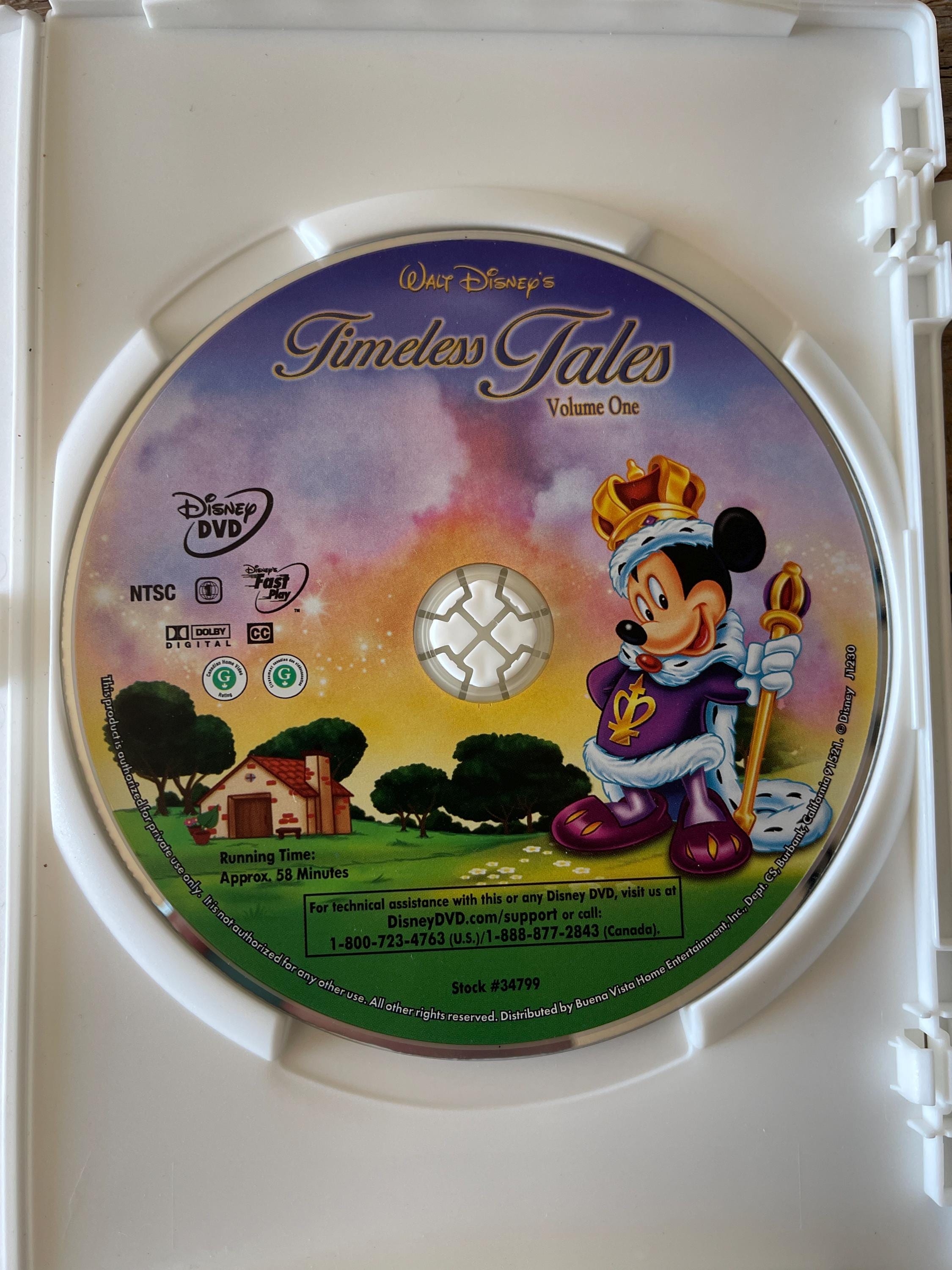 Walt Disney's Timeless Tales DVD, Volume 1 // Favorite Family