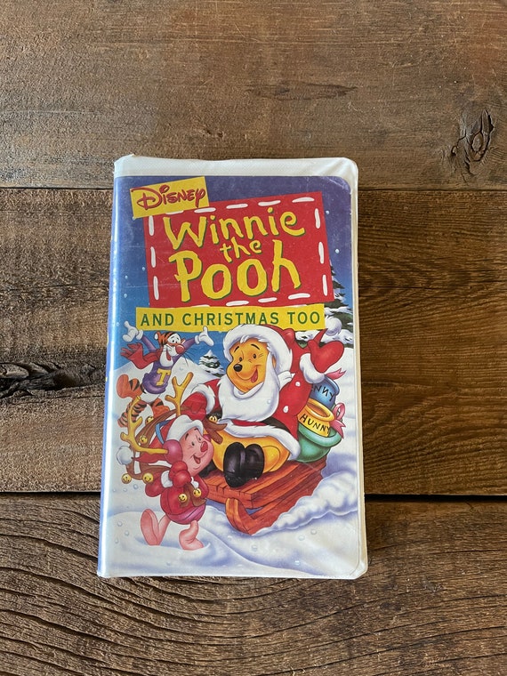 Winnie The Pooh And Christmas Too Vhs