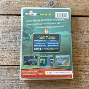 Octonauts DVD // Calling All Sharks! // Nick Jr Kids Show - Etsy