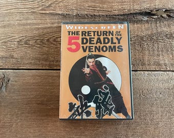 The Return of the 5 Deadly Venoms DVD // Widescreen // 1983