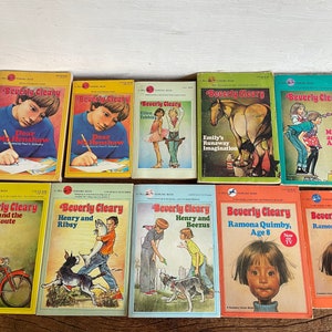 Livres vintage Beverly Cleary : choisissez votre titre - Ramona, Henry, Ellen