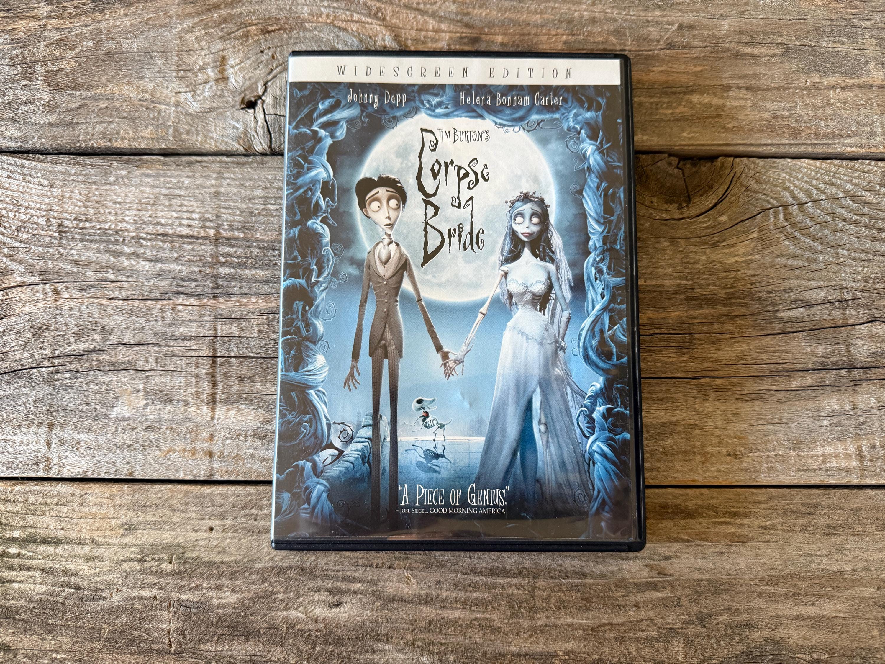 Tim Burton's Corpse Bride DVD // Johnny Depp, Helena Bonham Carter ...