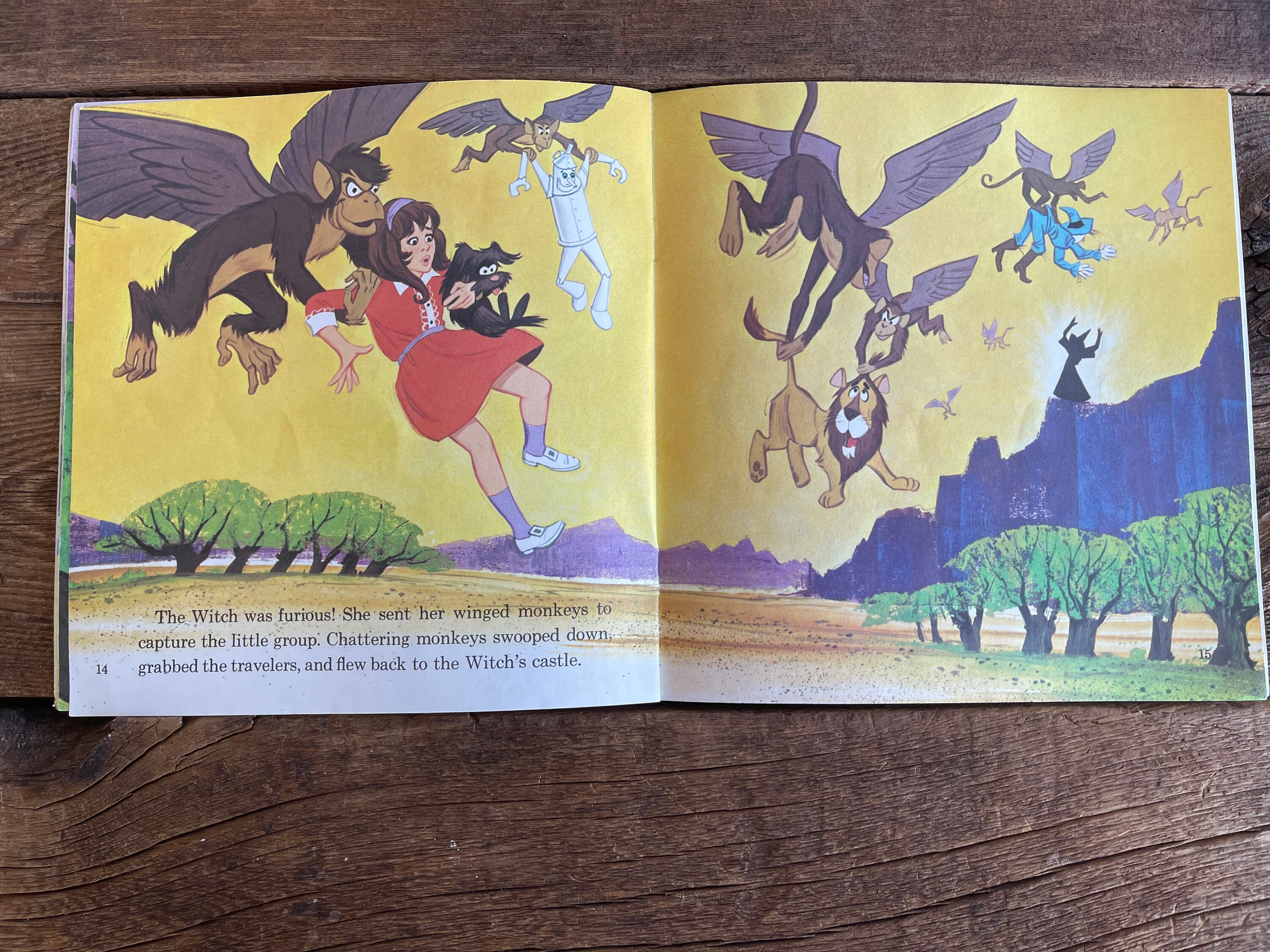 Walt Disney's The Story of The Wizard of Oz // Book ONLY Etsy