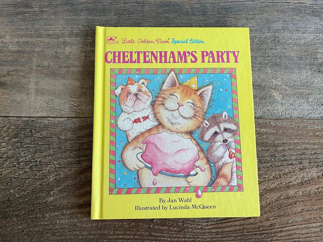 Cheltenham's Party // A Little Golden Book Special Etsy