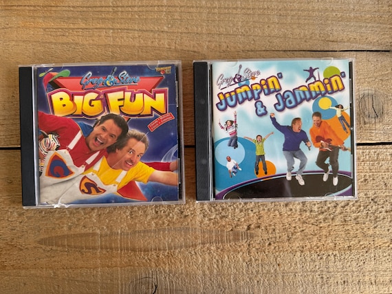 Greg & Steve Children's Music Cds // Big Fun or Jumpin' and Jammin
