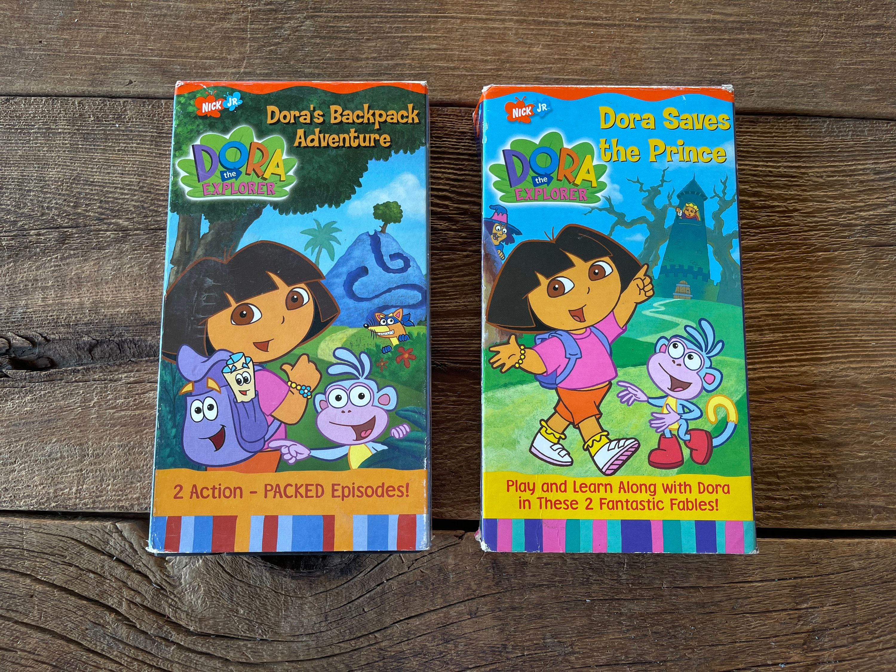 Dora The Explorer Dora Saves The Prince Vhs