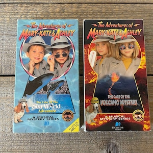 The Adventures of Mary-Kate & Ashley VHS Movies // Sold Individually // 1990&#39;s