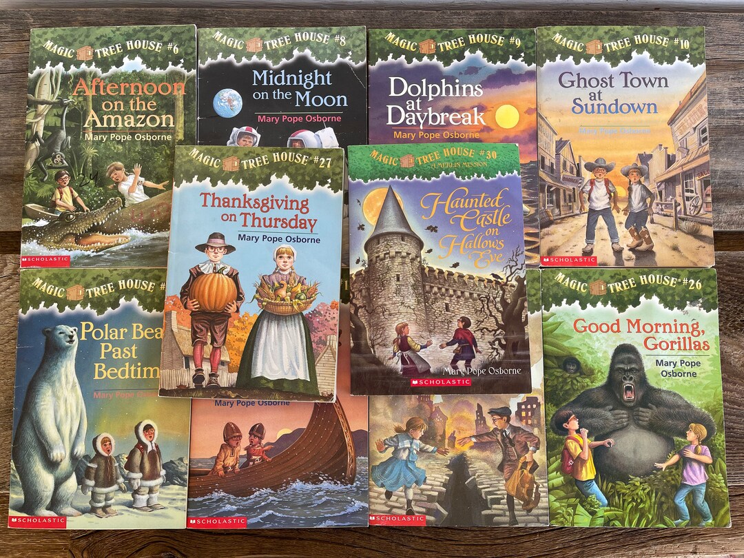 Magic Tree House Books // You Choose // 1990's 6-10 Year Old Book ...