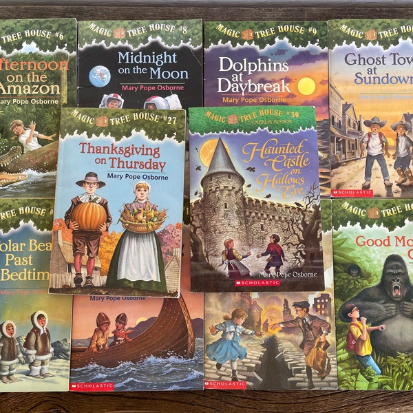 Vintage Magic Tree House Books // You Choose // 1990's 6-10 Year Old Book Series