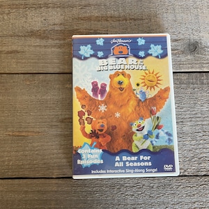 Bear in the Big Blue House DVD // A Bear For All Seasons // Disney Channel // 2003