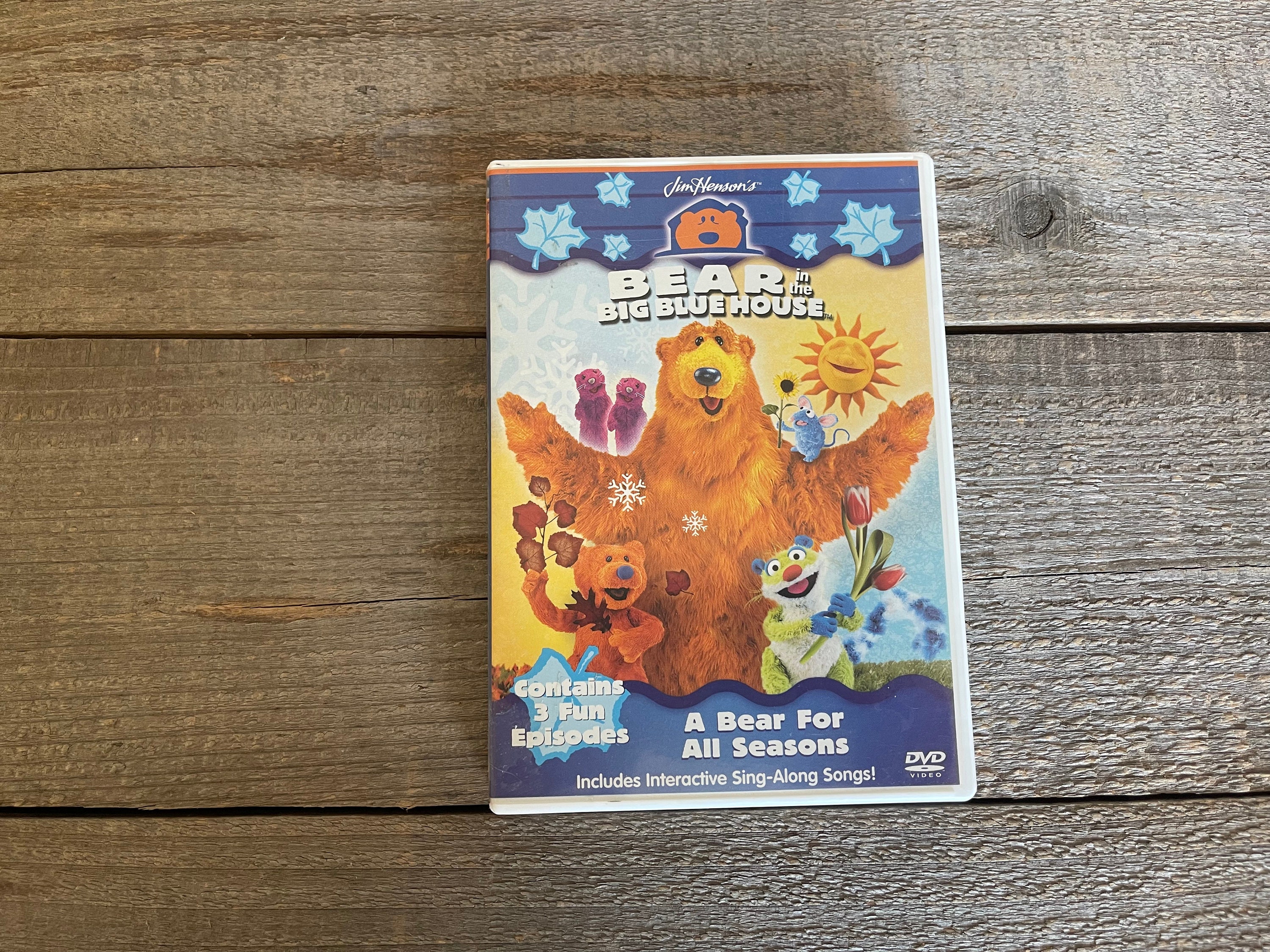 Bear in the Big Blue House DVD // A Bear for All Seasons // - Etsy - Bear In The Big Blue House Dvd Set