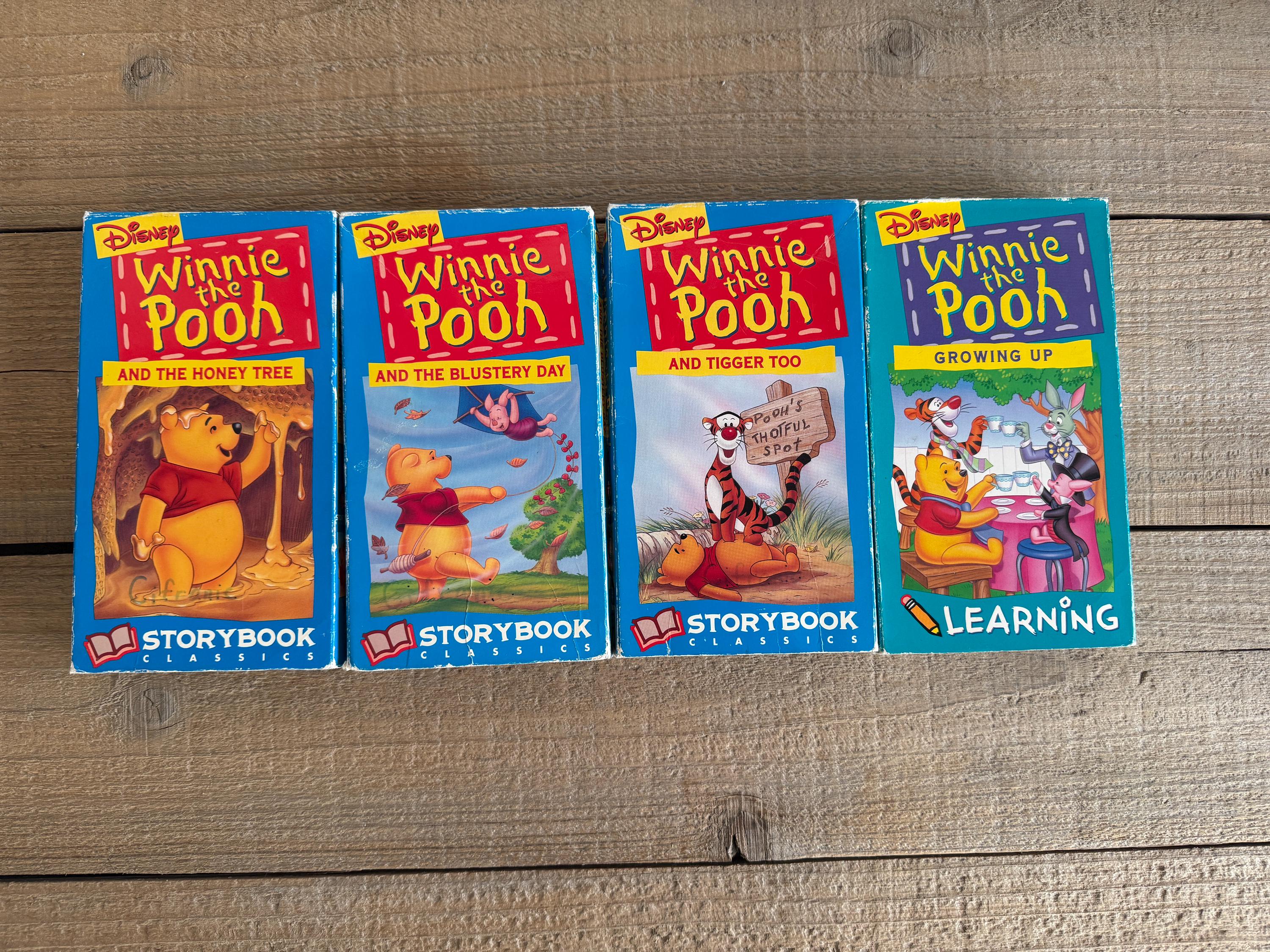 ディズニーVHS32本セット!レアVHSあり。送料無料! Winnie the Pooh VHS Movie // You Choose, Sold Individually