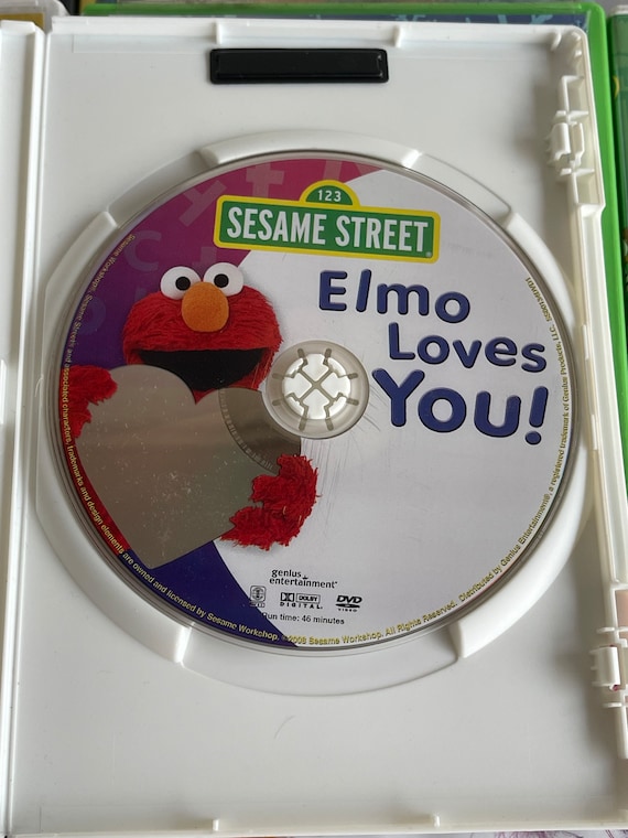 ビンテージのセサミストリート DVD // 個別販売 // 多数からお選