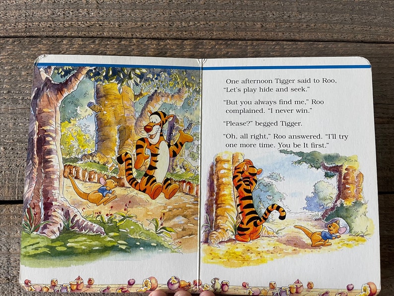 Winnie the Pooh Book and His Friends // Roo's Big Adventure // 1997 ...