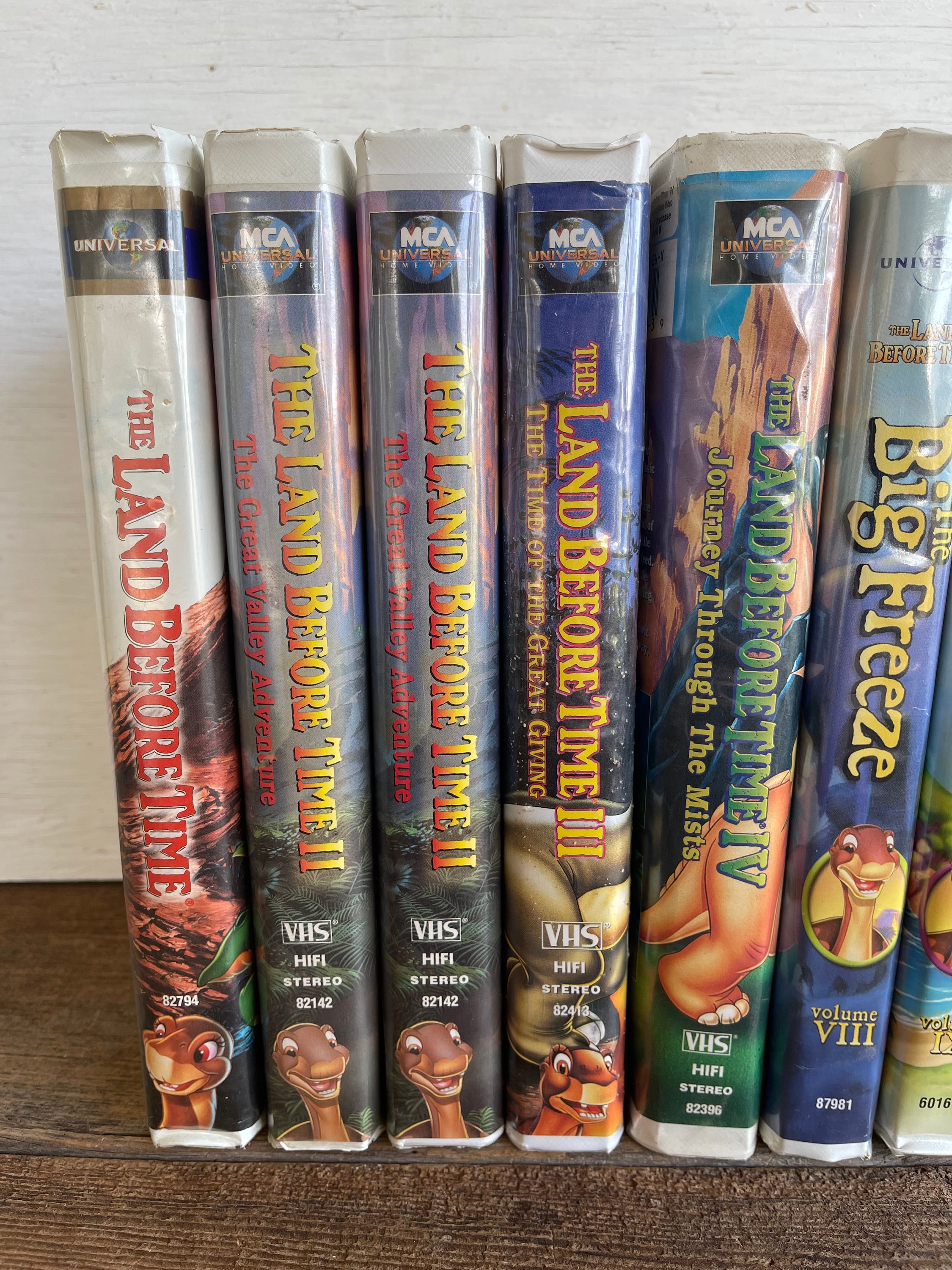 Vintage land Before Time VHS Movies // Choose One Etsy