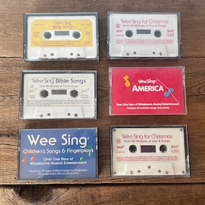 Wee Sing カセット // 個別販売 // キッズミュージック シングアロング
