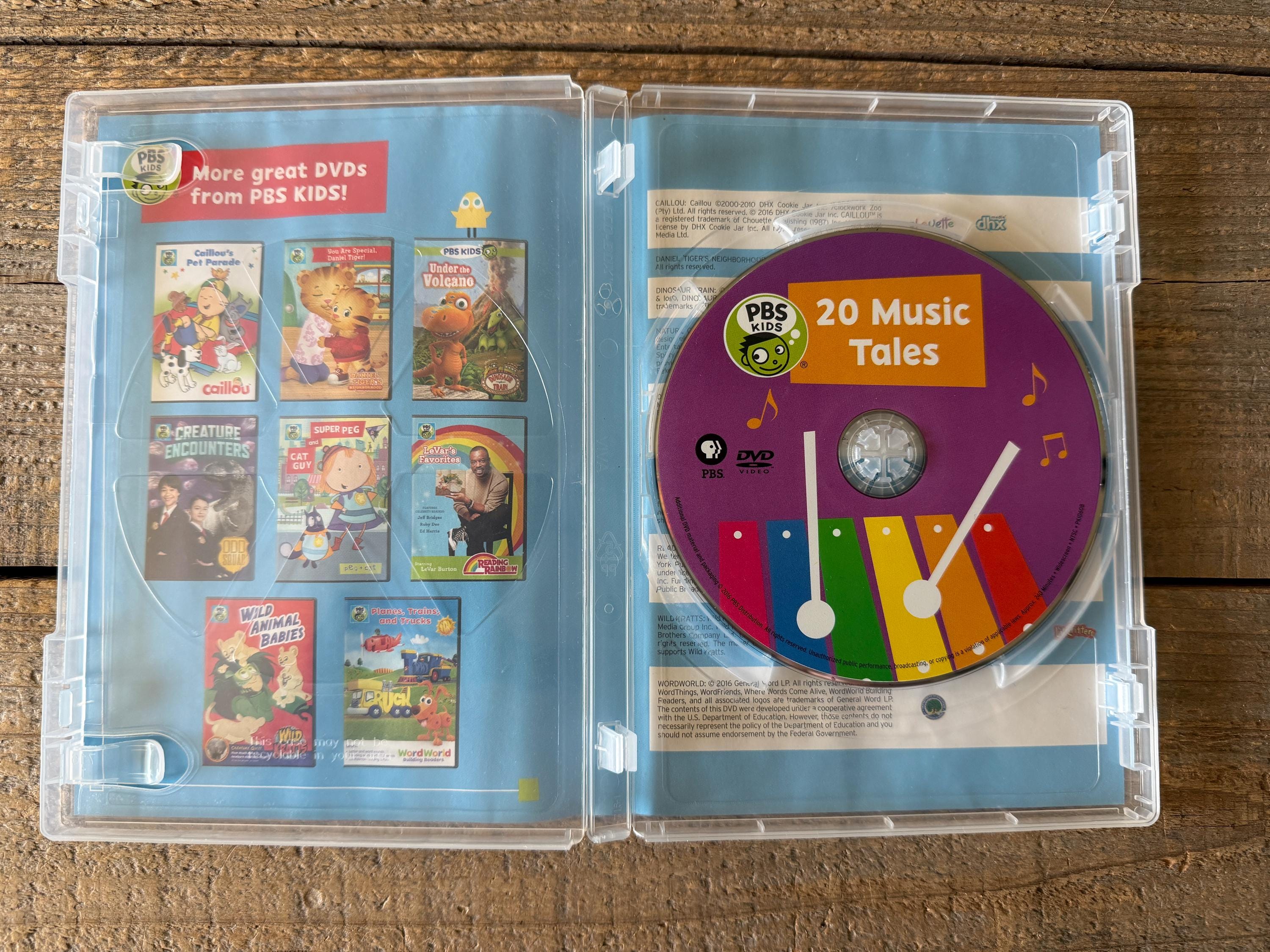 PBS Kids Get up and Dance DVD: 20 Music Tales - Etsy New Zealand