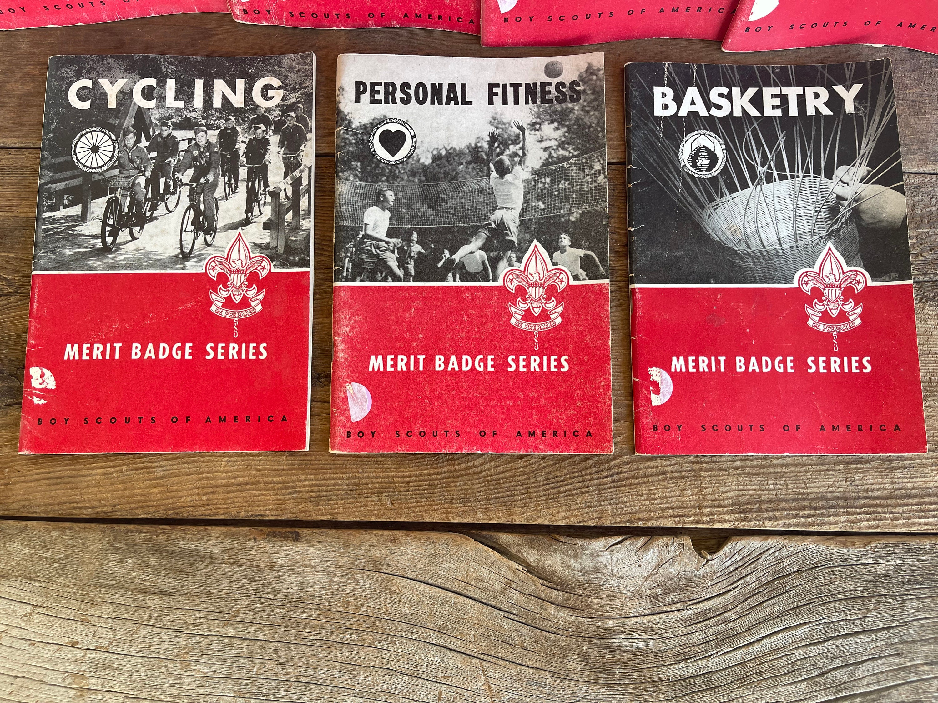 Vintage 1950's & 1960's Boy Scouts of America Books // Merit Badge ...