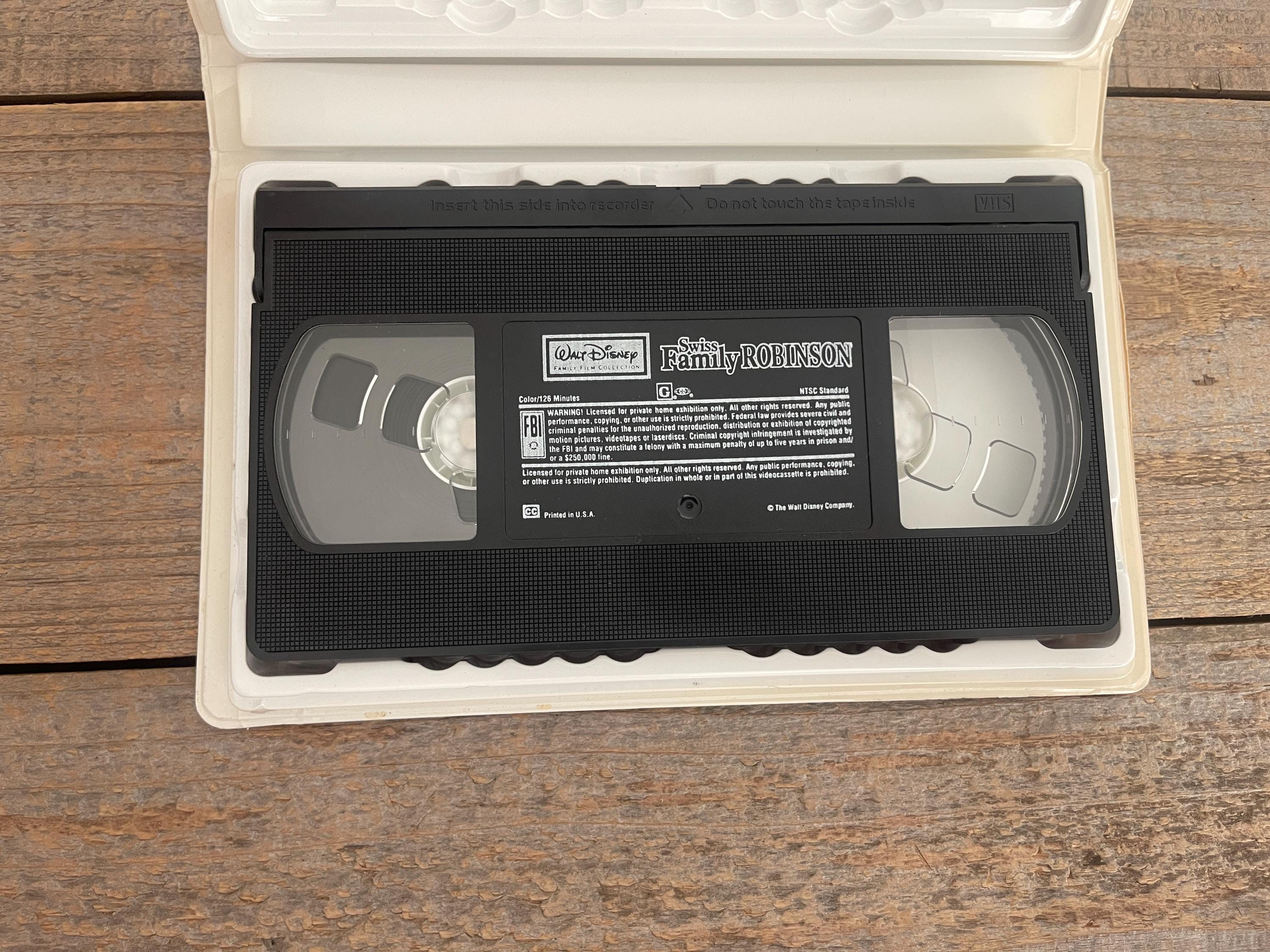 Swiss Family Robinson VHS Movie // Walt Disney Family Film Collection ...