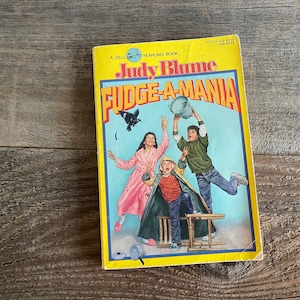 Fudge-A-Mania, Vintage Judy Blume Book, 1991