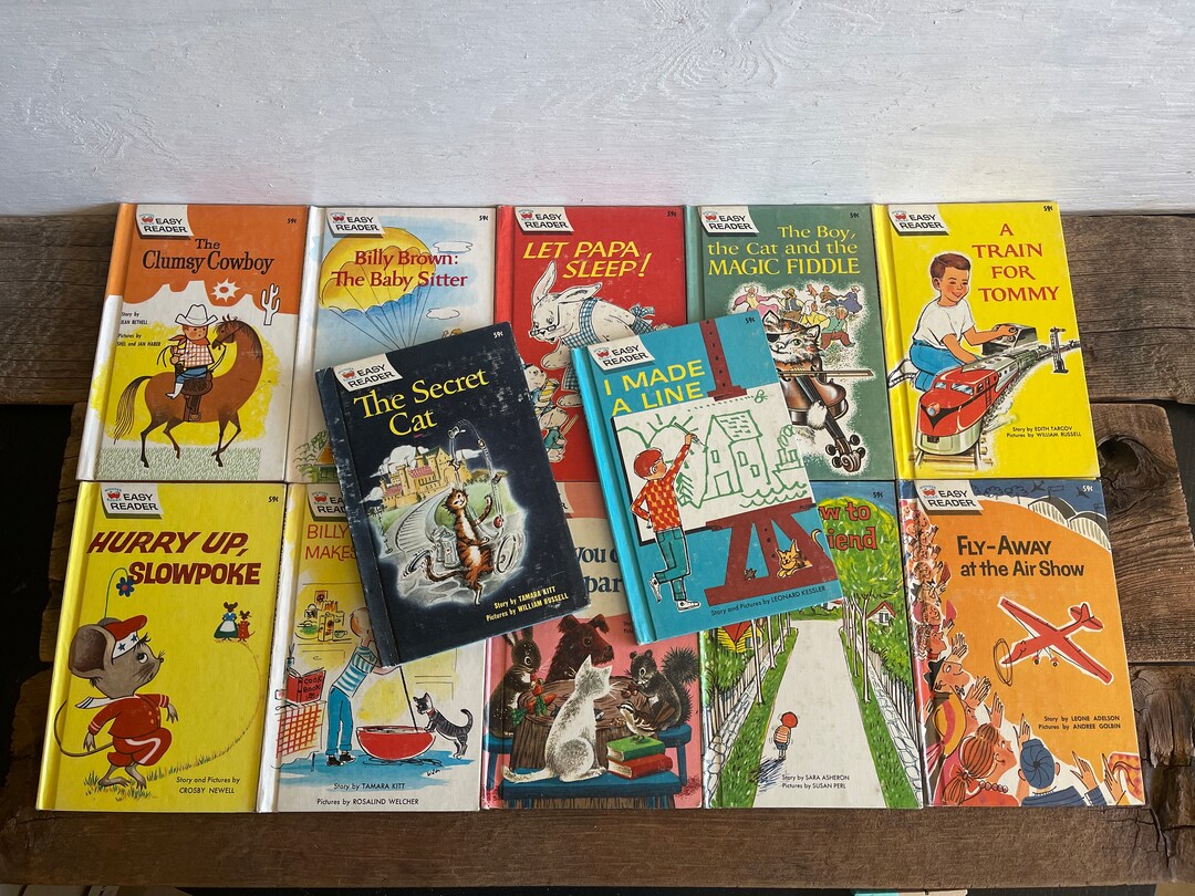 Vintage 1960's Easy Reader Wonder Books // You Choose // Children's ...