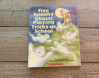 Five Spooky Ghosts Playing Tricks at School // Steve Metzger