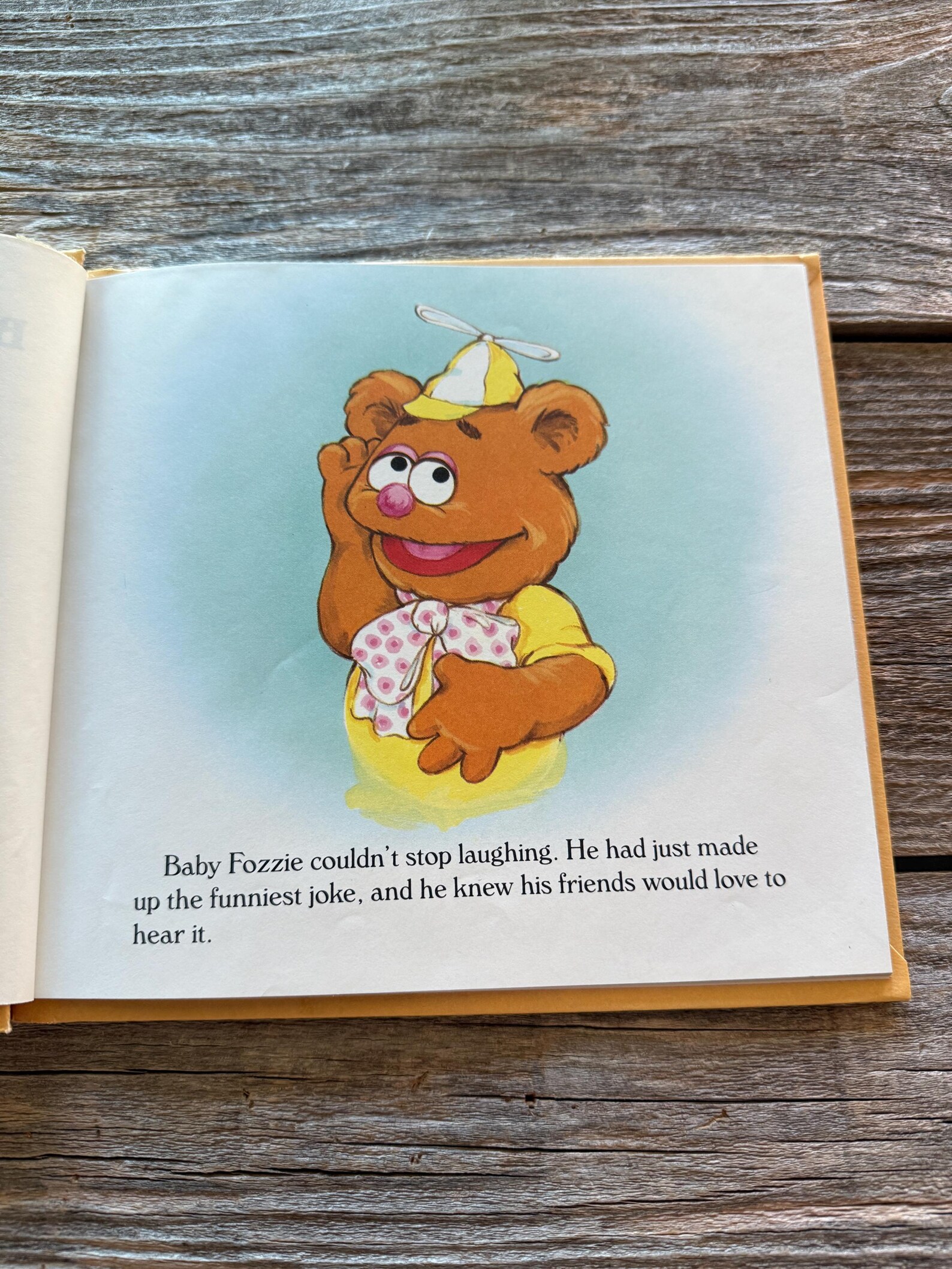 Baby Fozzie on Cloud Nine // Muppet Babies Book // 1987 Weekly Reader ...