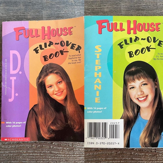 Full House Flip-over Book // . and Stephanie // 1994 - Etsy Ireland