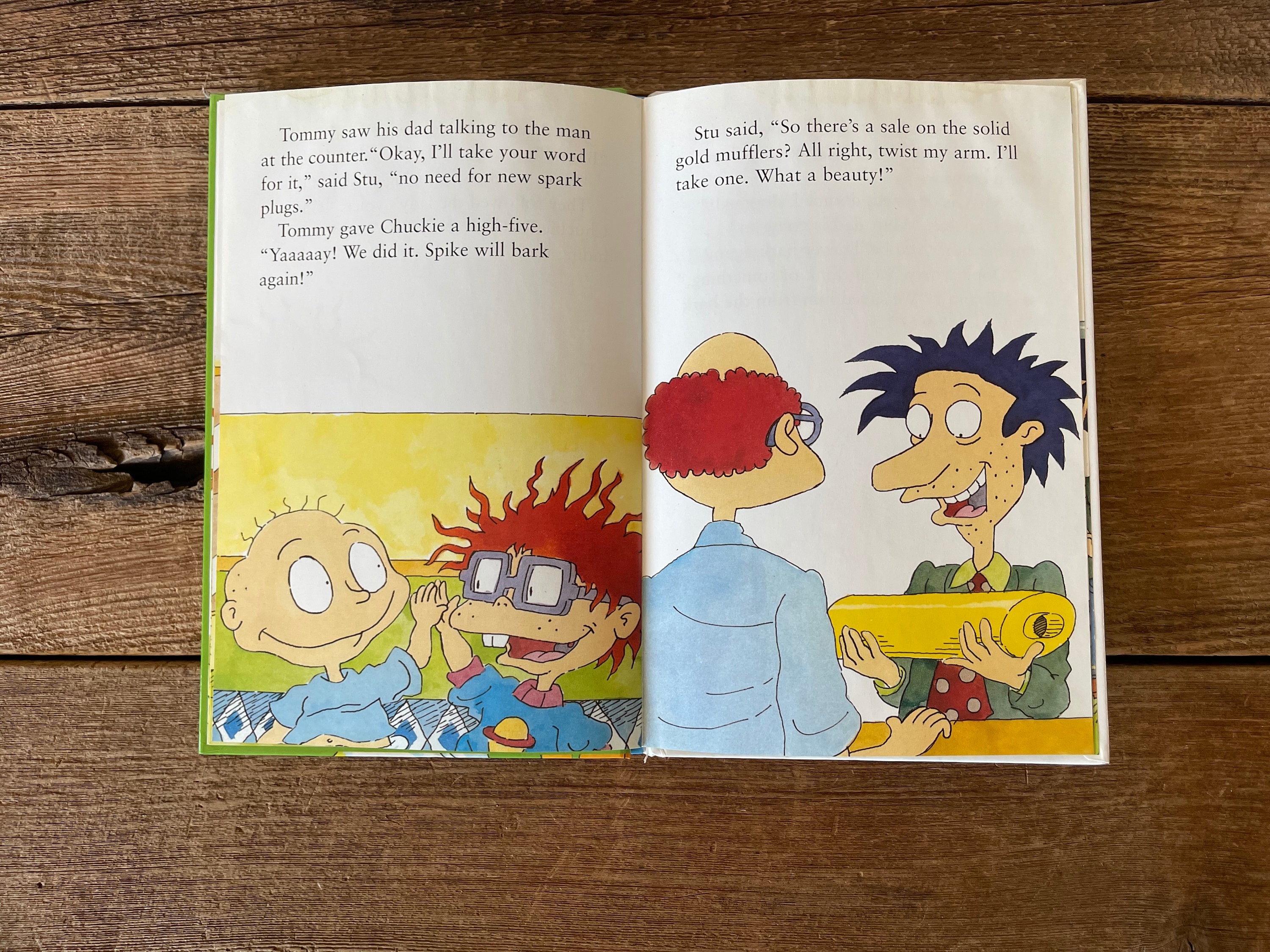 Vintage Rugrats Book // Bark, Spike, Bark! // 1998 - Etsy