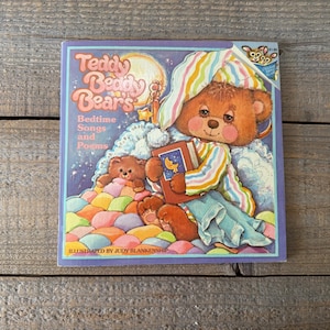 Teddy Beddy Bears: Bedtime Songs and Poems // Judy Blankenship // 1984 Random House Pictureback Book