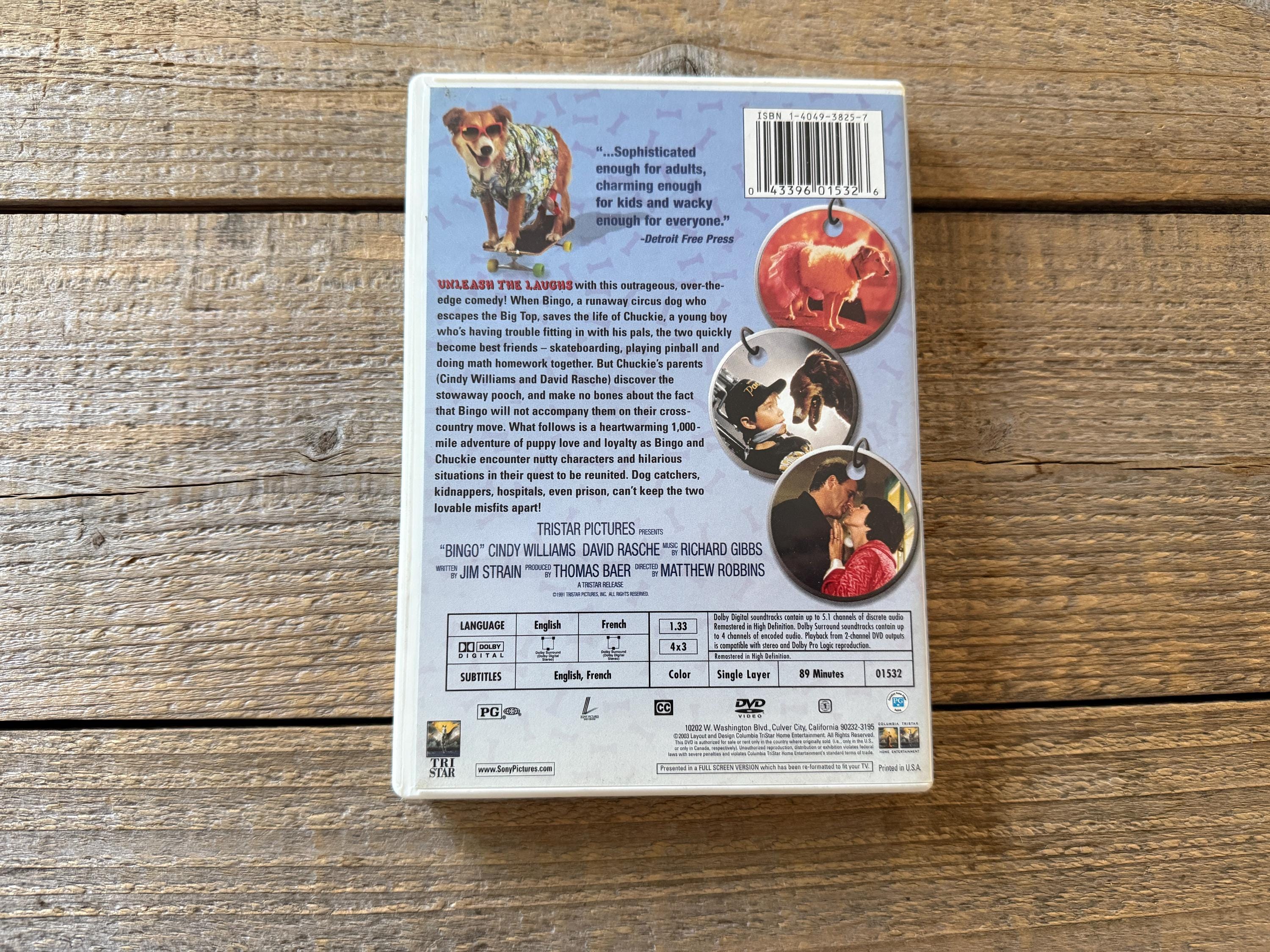 Bingo DVD // 2000 // Tristar Pictures - Etsy