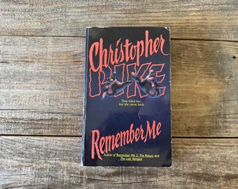 Christopher Pike Book // Remember Me  //  Vintage Young Adult Thriller