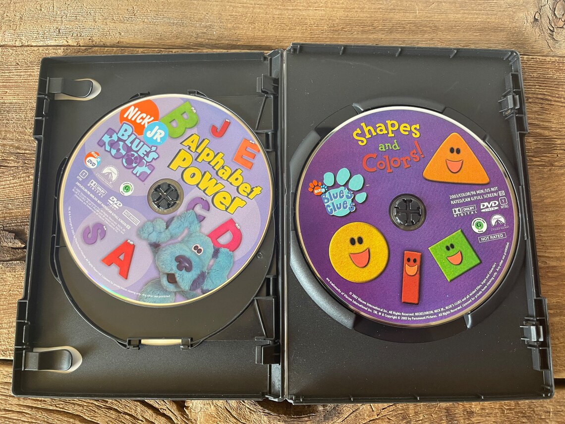 Blue's Clues DVD // get Clued Into School Pack Etsy