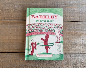 Barkley by Syd Hoff // 1975 Weekly Reader Books // An Early I Can Read Book