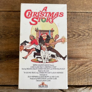 A Christmas Story // Vintage VHS Movie // &quot;You&#39;ll Shoot Your Eye Out!&quot; // 1983, 1995