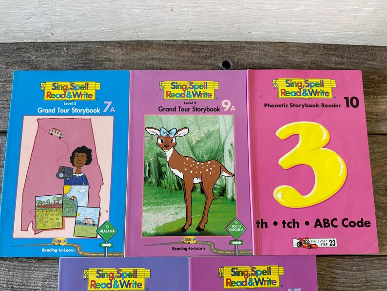 Sing, Spell, Read & Write Books // Grand Tour Storybook // Reading-to ...