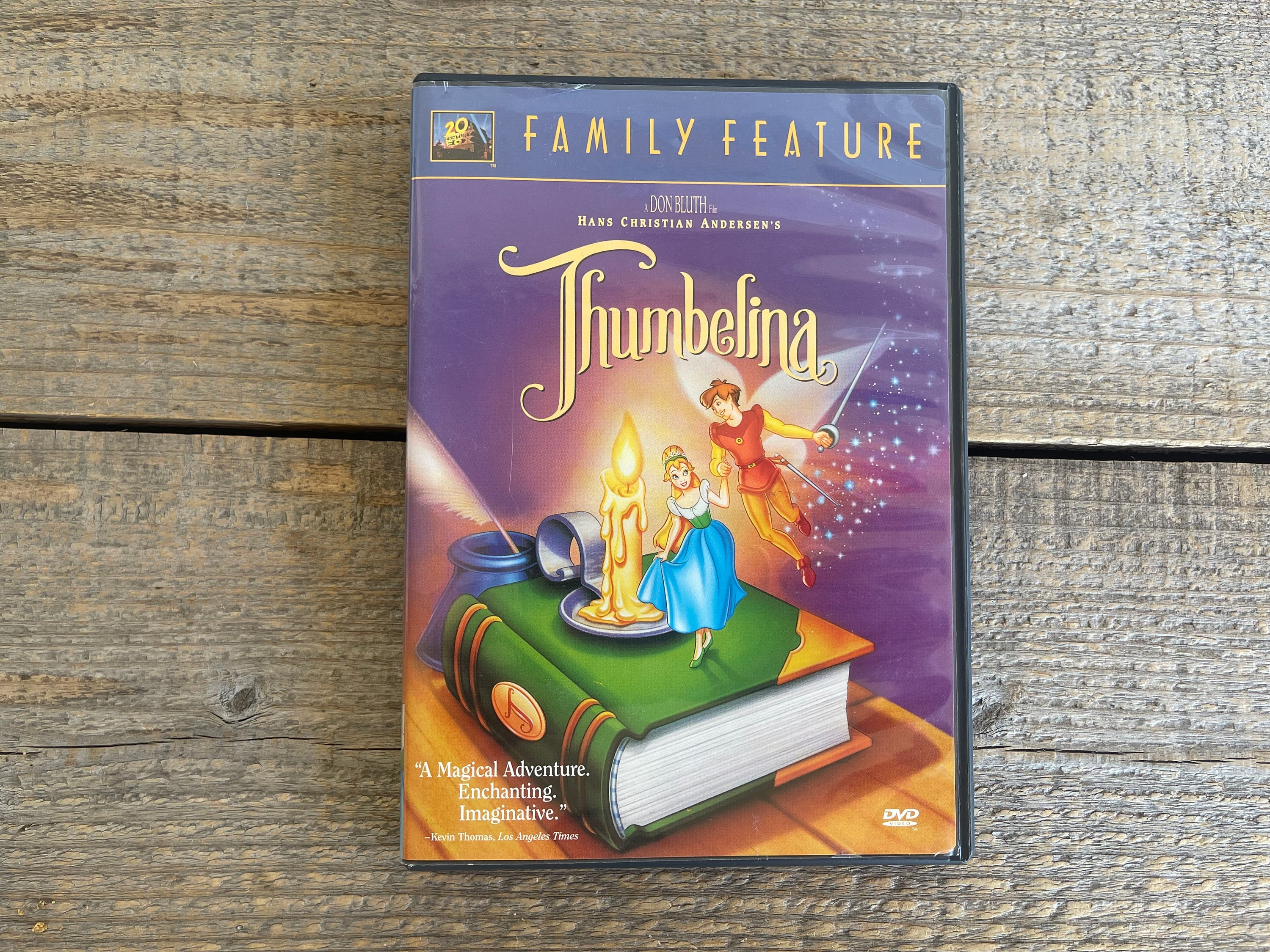 Thumbelina DVD - Don Bluth Film - Hans Christian Anderson