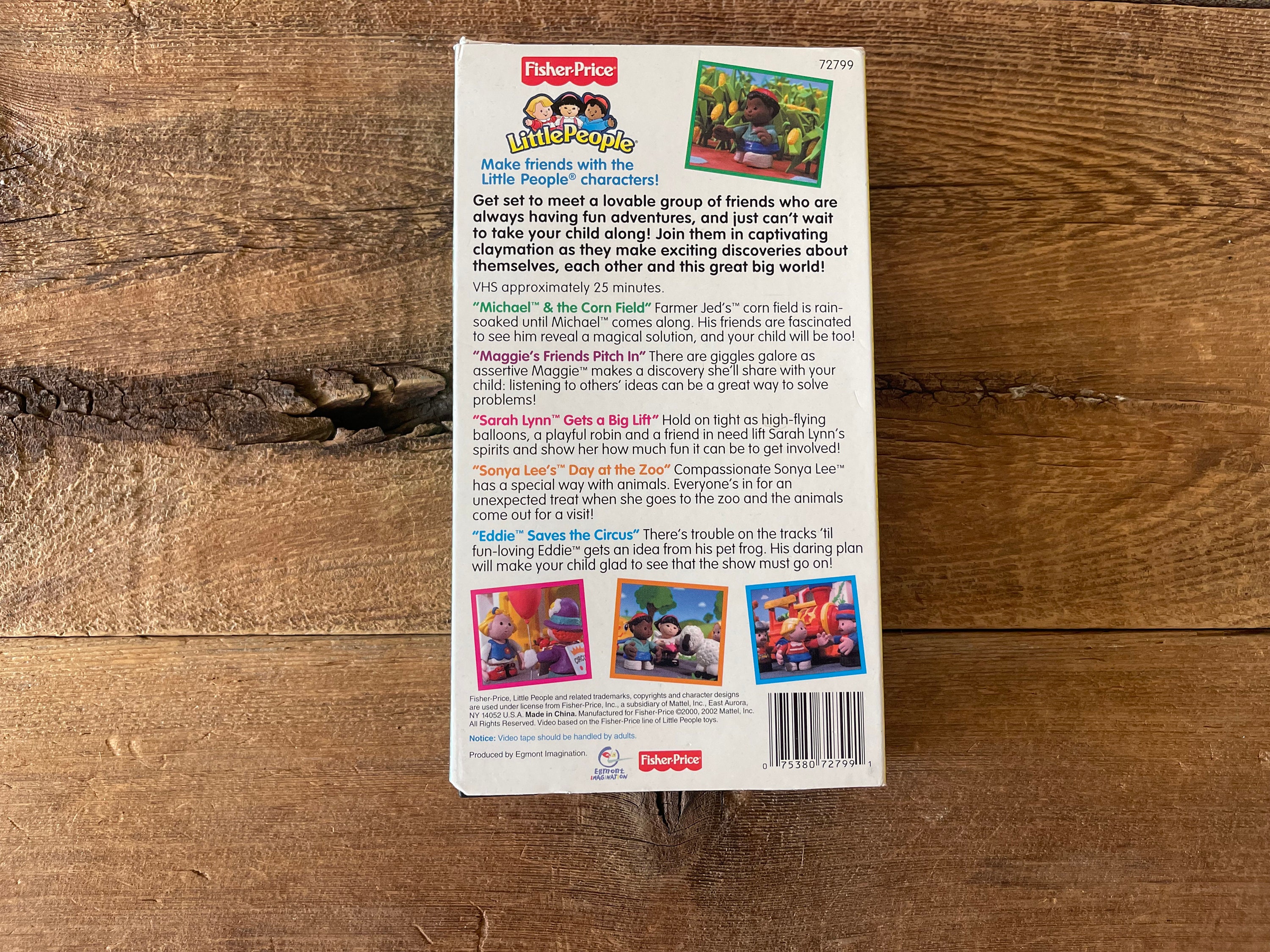 Fisher price hotsell little people vhs