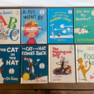 GLÄNZENDE Dr. Seuss Bücher // Sie haben die Wahl // Glanzcover Bücher 15 x 23 cm