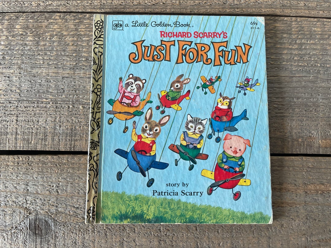 Richard scarry s just for fun book 1979 golden book by patricia