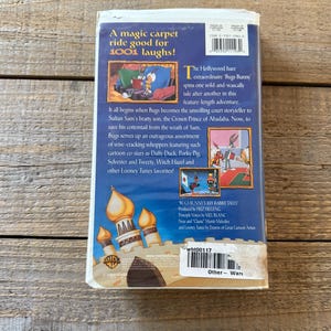 Bugs Bunny's 1001 Rabbit Tales VHS - 1982 Warner Bros Movie - Etsy