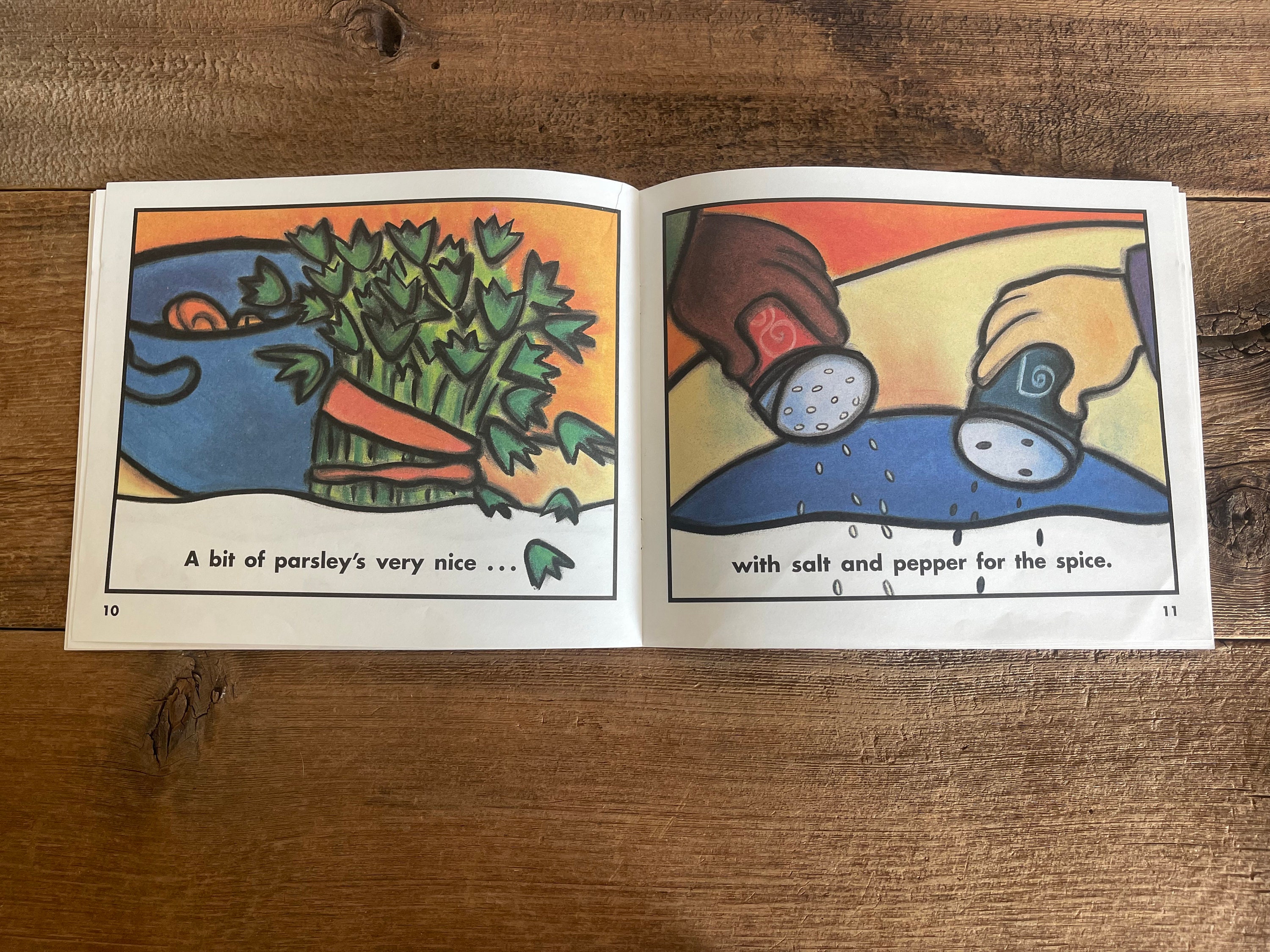 Vegetable Soup // Ann Morris // Vintage Scholastic Book & Cassette