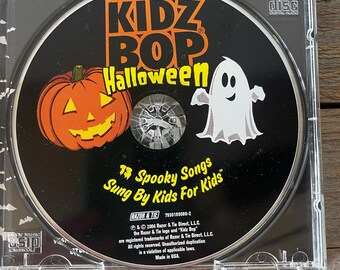 Kidz Bop Halloween CD // 13 Spooky Songs // 2004 - Etsy