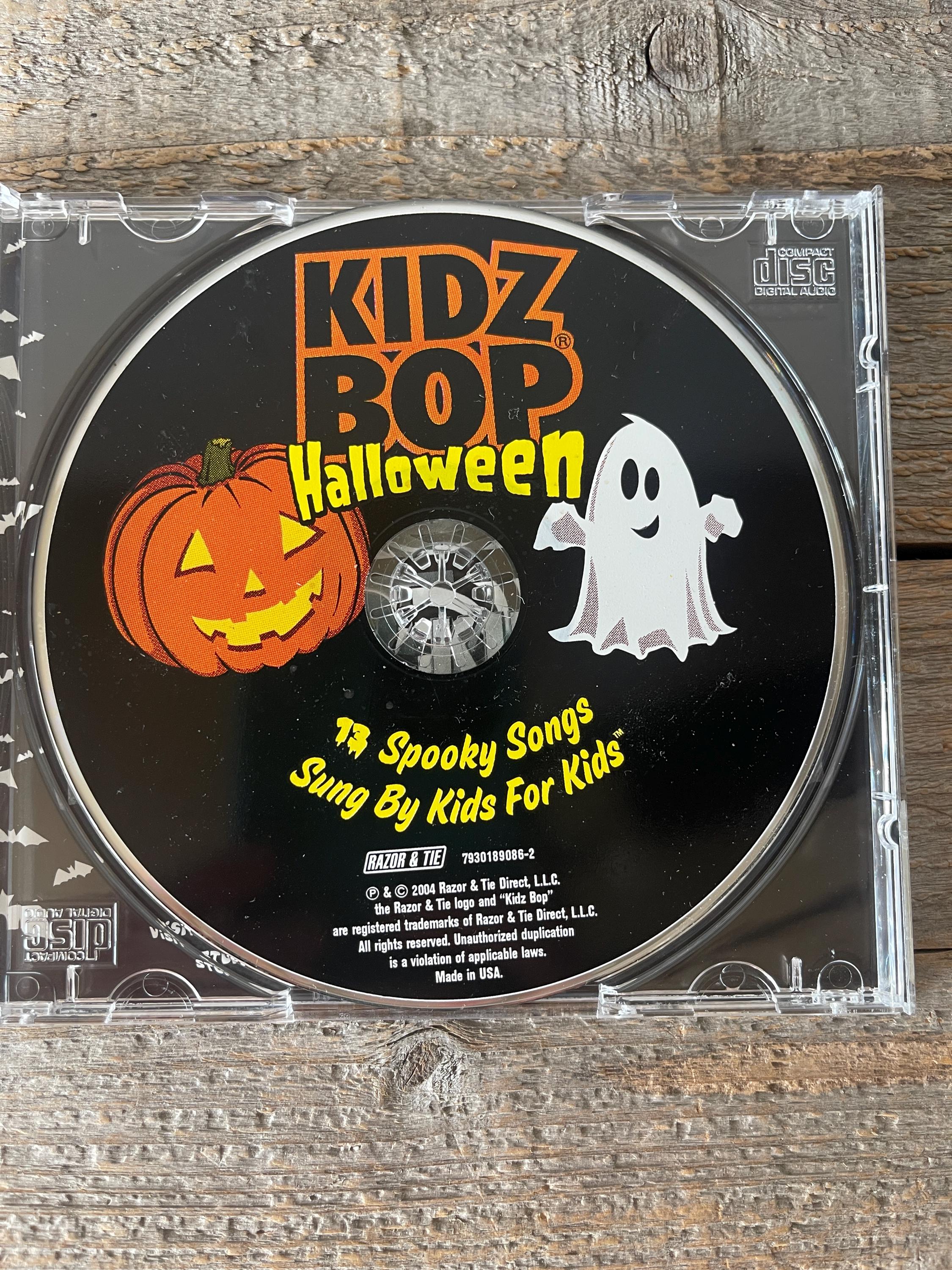Kidz Bop Halloween CD // 13 Spooky Songs // 2004 - Etsy