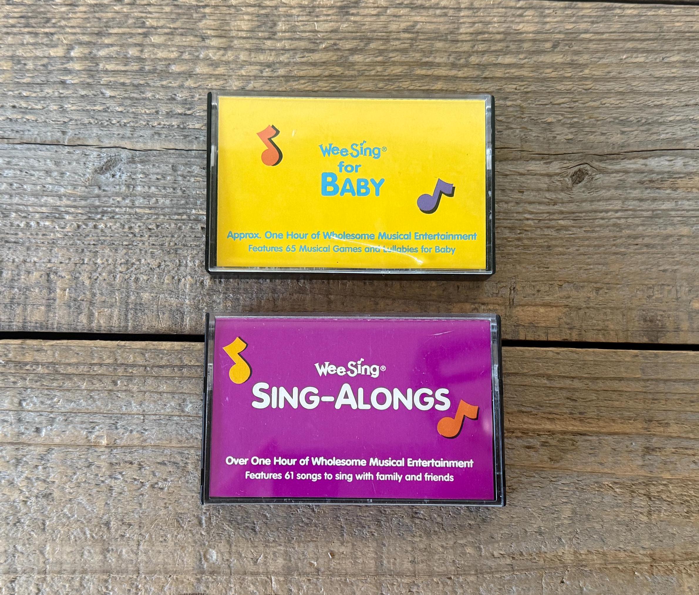 Wee Sing Cassettes // Sold Individually // Kids Music Sing Wee Sing Cassettes // Sold Individually // Kids Music Sing