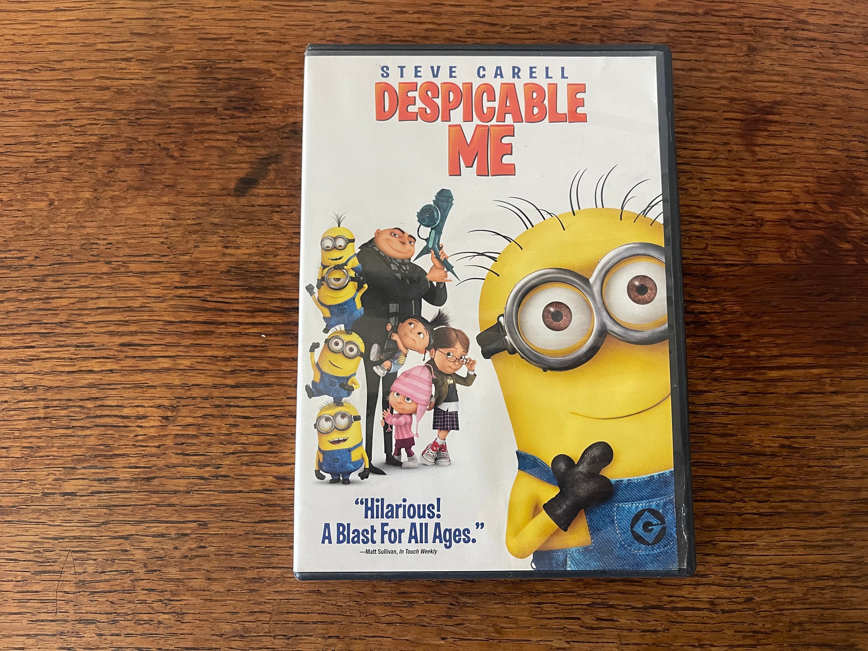 Despicable Me DVD: Steve Carell, Minions, Rated PG - Etsy